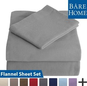 Flannel 100% Cotton full sheet set.